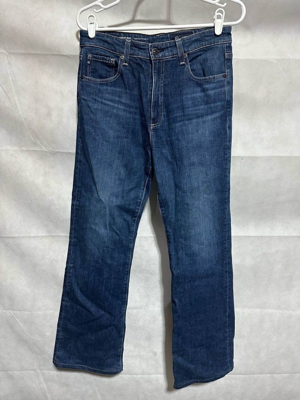 AG Adriano Goldschmied Alexxis High-Rise Vintage Fit Boot Cut Jeans Denim Sz 29